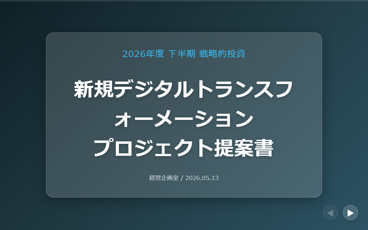 プロジェクト提案書のサムネイル